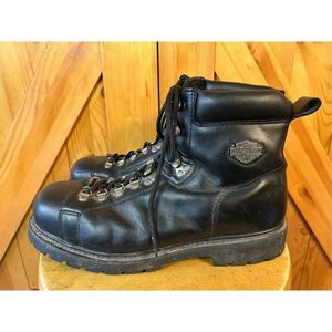 Harley-Davidson Men's Dipstick Steel Toe Leather Boot Size 11.5